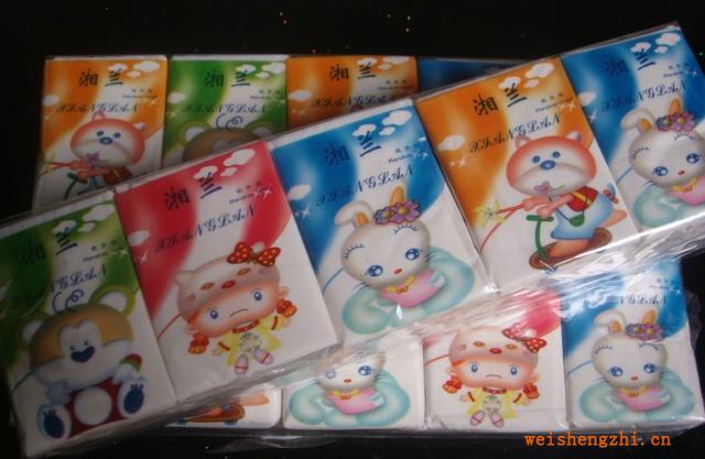 供應(yīng)廠家直銷價(jià)格實(shí)惠迷你型手帕紙巾，廣告盒抽，錢夾式紙巾