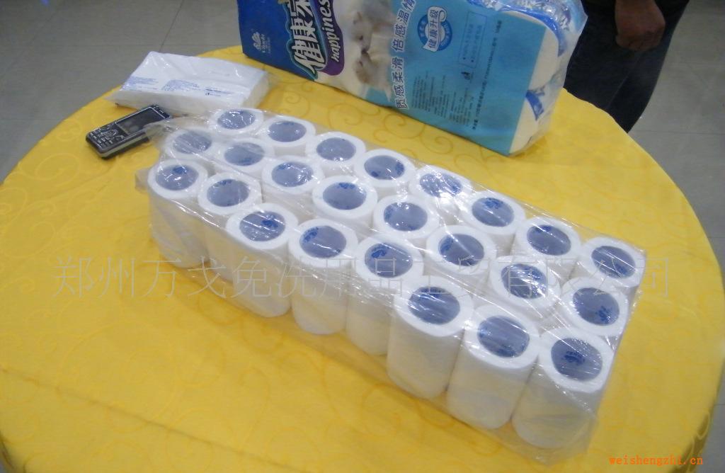 廠家直銷萬(wàn)戈30克壓花i酒店小卷紙