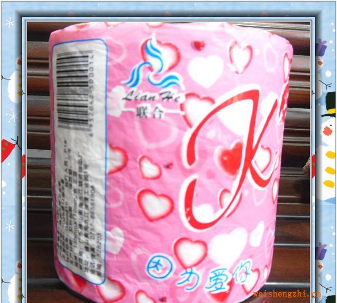 “吻妮牌”三層衛(wèi)生紙【因為愛你，所以吻妮】