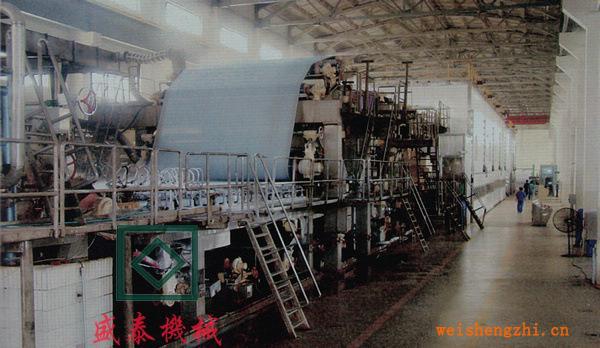 1092型書寫紙、油光紙?jiān)旒垯C(jī)、造紙機(jī)、小型造紙機(jī)