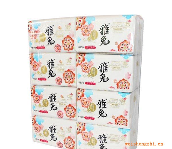 【廠家直銷】雅兔－花芯抽取式面紙，衛(wèi)生紙，高級卷紙，紙巾