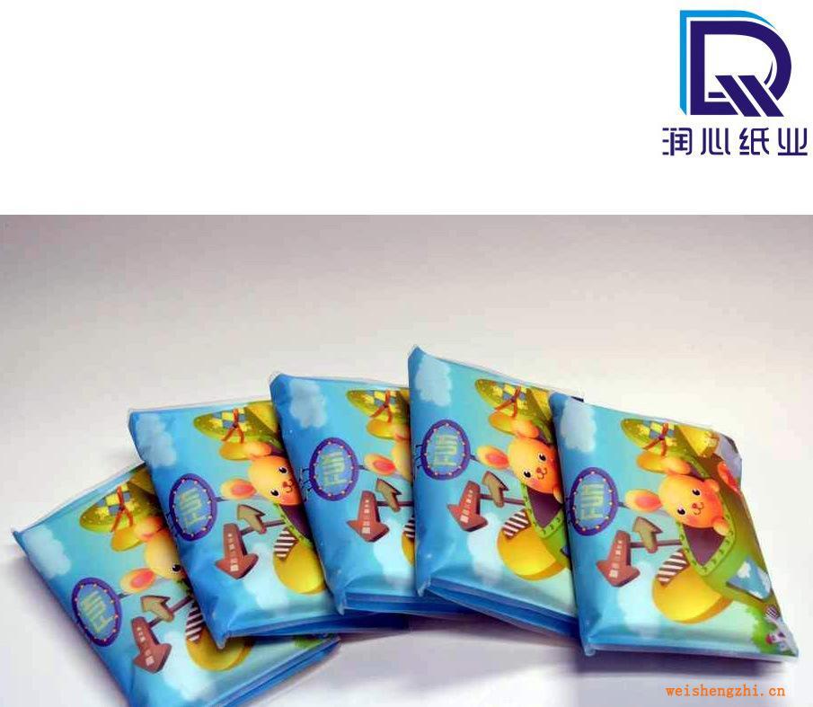 廠家直銷(xiāo)荷包紙巾，卡通荷包紙巾，紙巾批發(fā)，餐巾紙，廣告紙巾