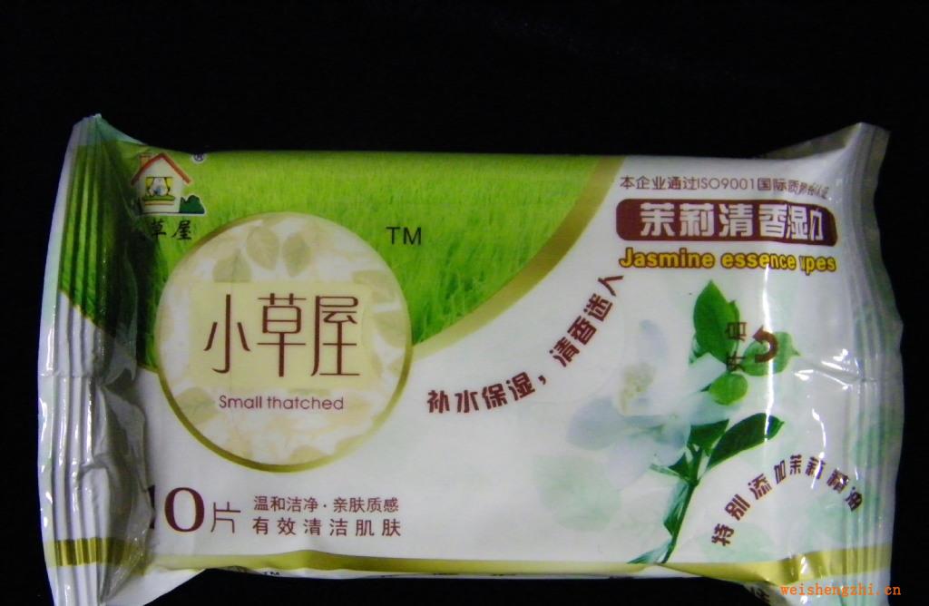 濕巾高檔濕巾，濕巾清香茉莉濕巾10片