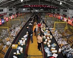 雙十一快遞數(shù)量翻番 中國包裝行業(yè)成大贏家