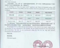 5家紙企為“三去一降一補(bǔ)”政策停機(jī)7天