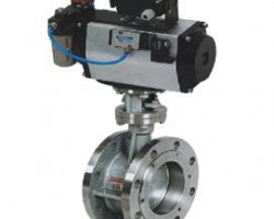 氣動(dòng)法蘭硬密封蝶閥D643H-16P